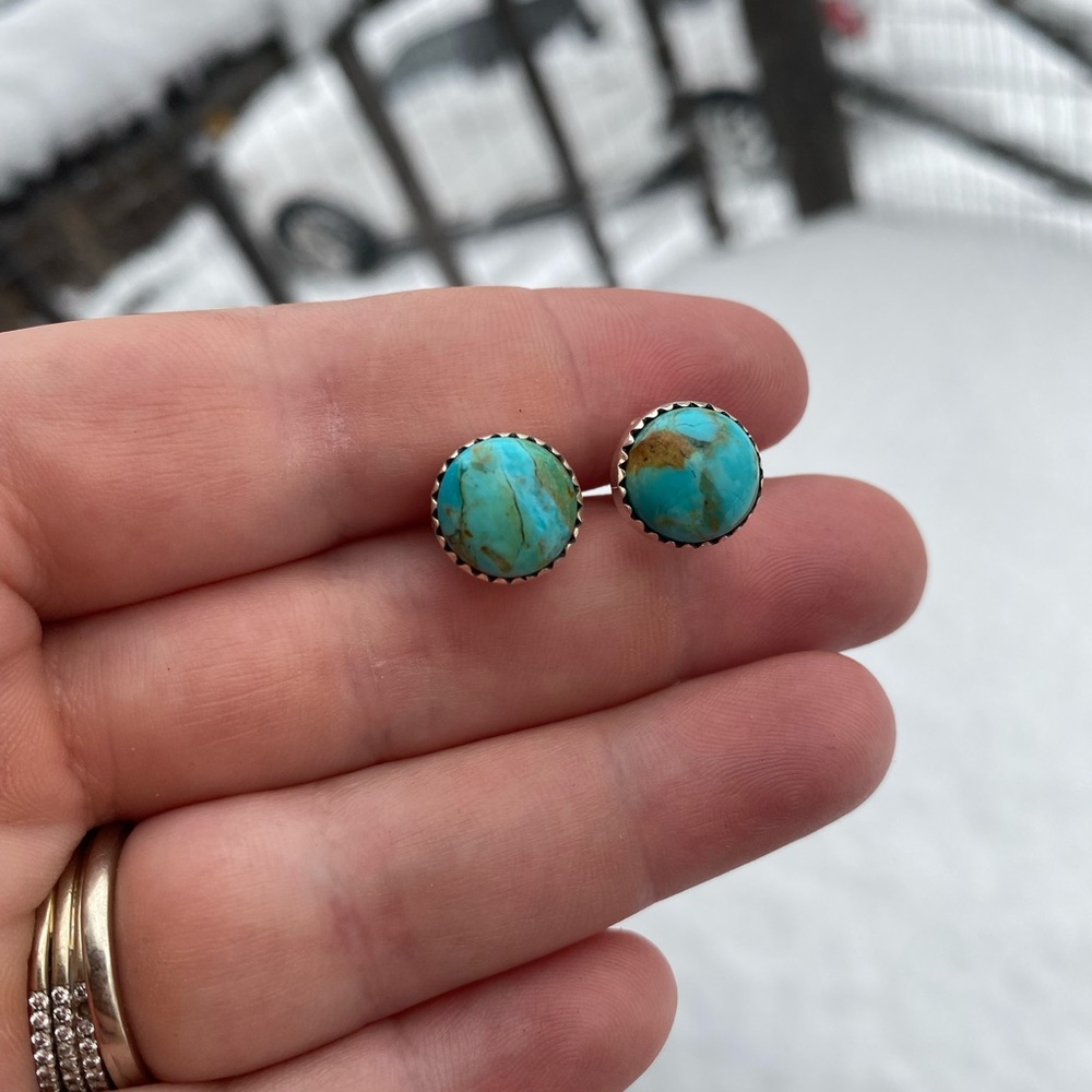Turquoise Stud Earrings